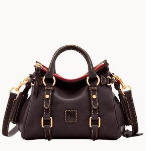 Dooney & Bourke Florentine Micro satchel in black with wallet